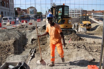 via carracci cantiere