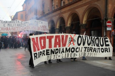 No Tav corteo a Bologna