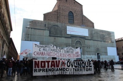 No Tav corteo a Bologna