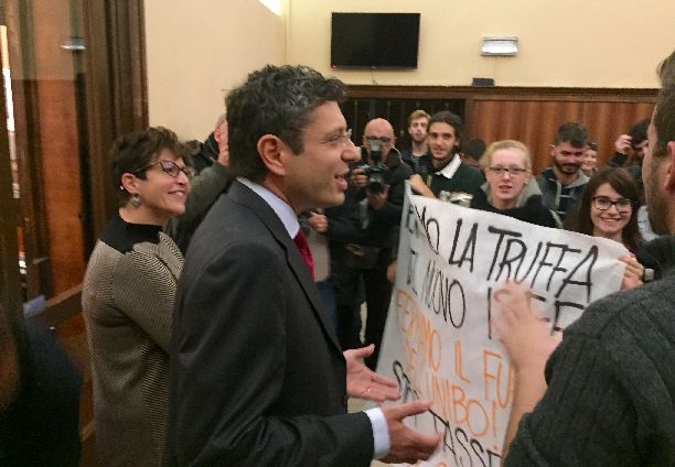 Francesco Ubertini incontra gli studenti in rettorato