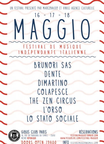 Festival Maggio Lineup