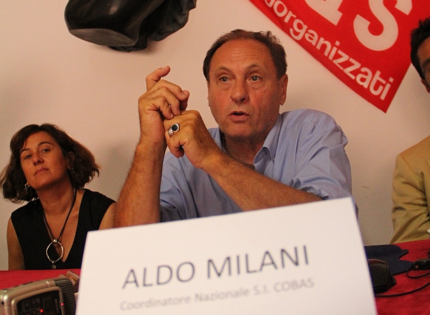 Aldo Milani coordinatore nazionale sindacato Si Cobas