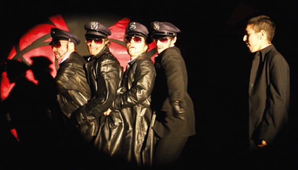 drag king - Gustavo Lagnokka & The Butterfly Kings Outside, Gustavo Lagnokka & The Butterfly Kings, “King 4/1 Night”, Classico Village, Roma, 22 giugno 2006. Foto di Tommaso Bonaventura.