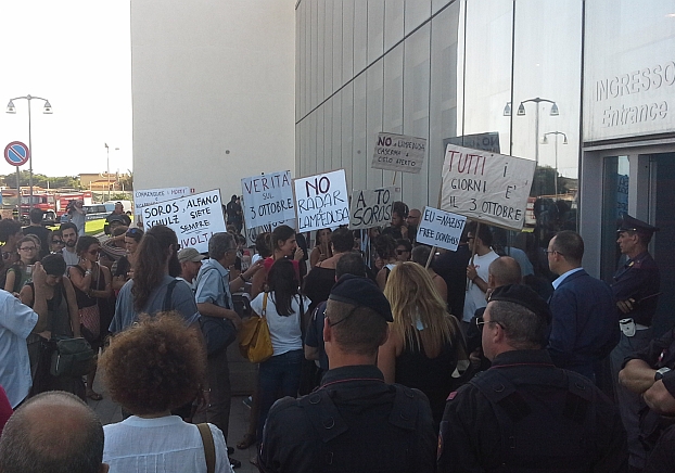 lampedusa contestazione