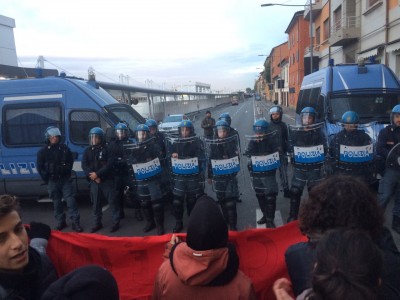 Foto sgombero social log