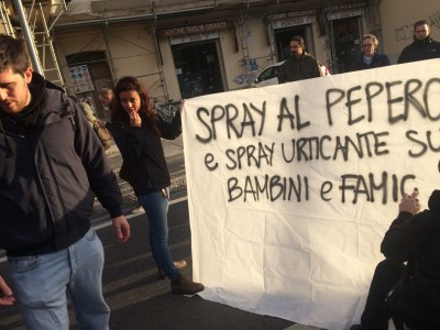 Foto sgombero social log