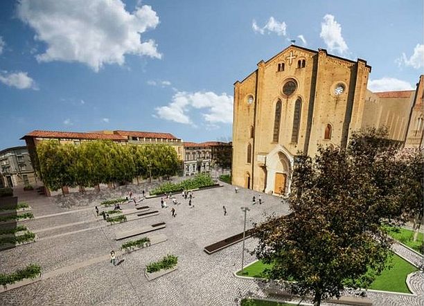piazza san francesco bologna rendering